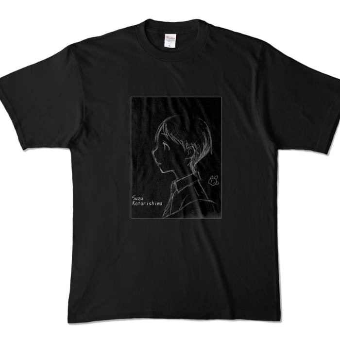 カラーTシャツ - XL - ブラック (濃色)