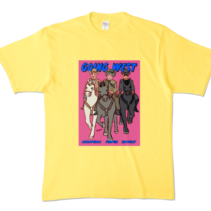 カラーTシャツ - XL - イエロー (濃色)
