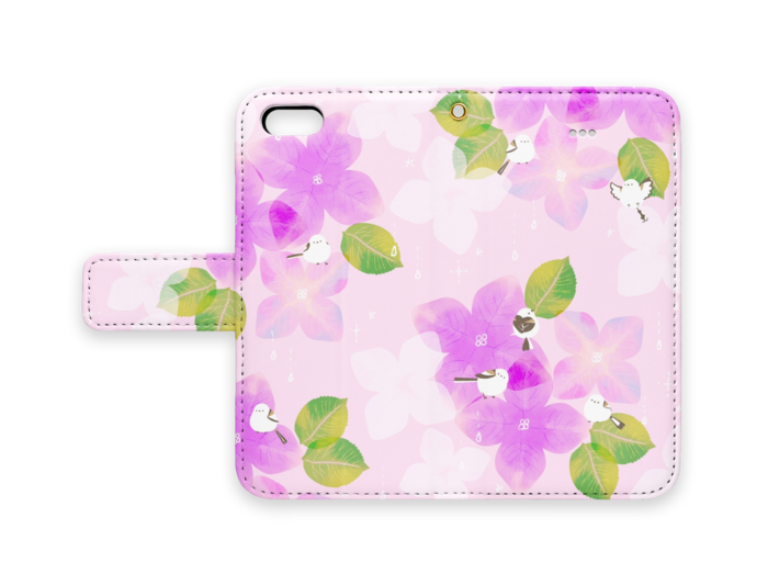 手帳型iPhoneケース - iPhone 5 / 5s / SE - ストラップ穴 あり