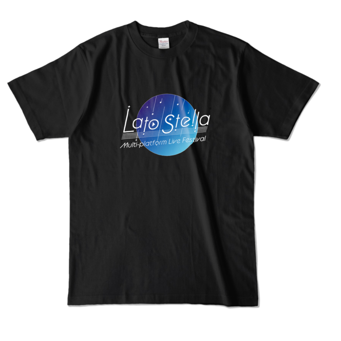 カラーTシャツ - L - ブラック (濃色)