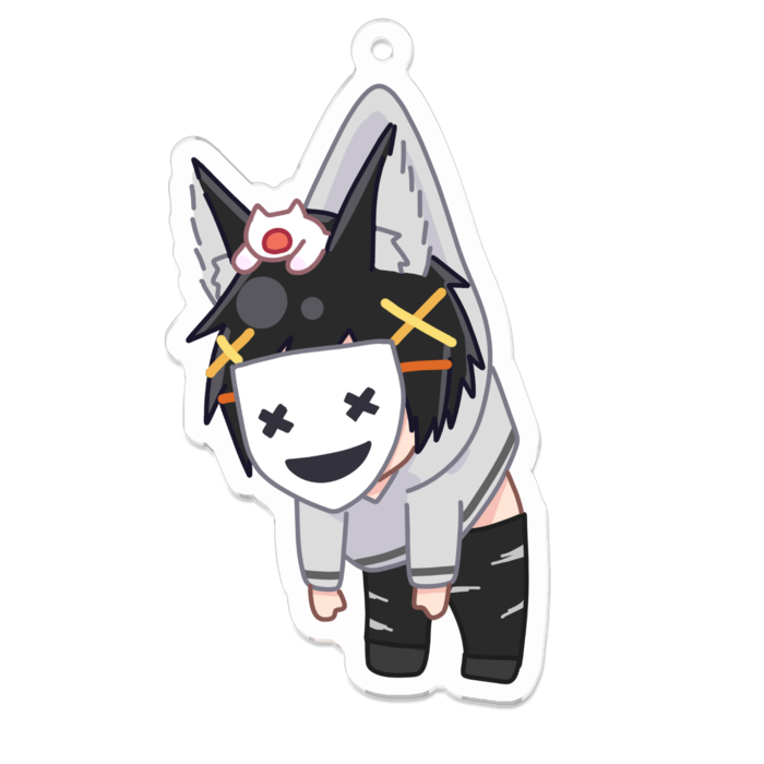 アクリルキーホルダー - 70 x 70 (mm)