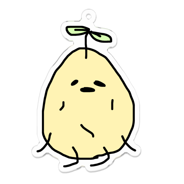 アクリルキーホルダー - 70 x 70 (mm)