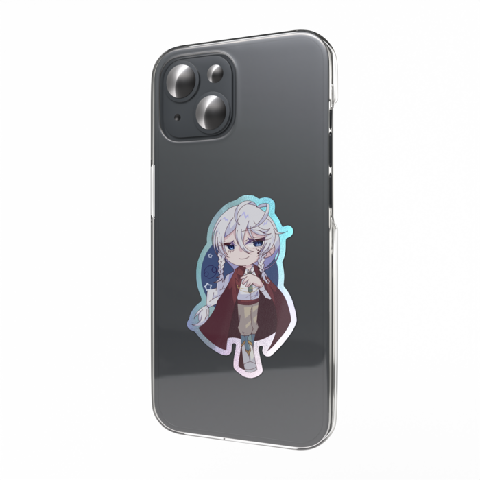 【クレブス】オーロラスマホステッカー 