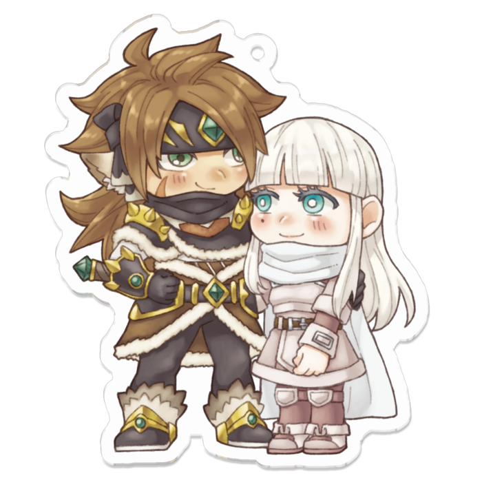 アクリルキーホルダー - 70 x 70 (mm)