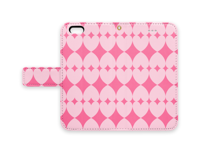 手帳型iPhoneケース - iPhone 6 / 6s - ストラップ穴 あり