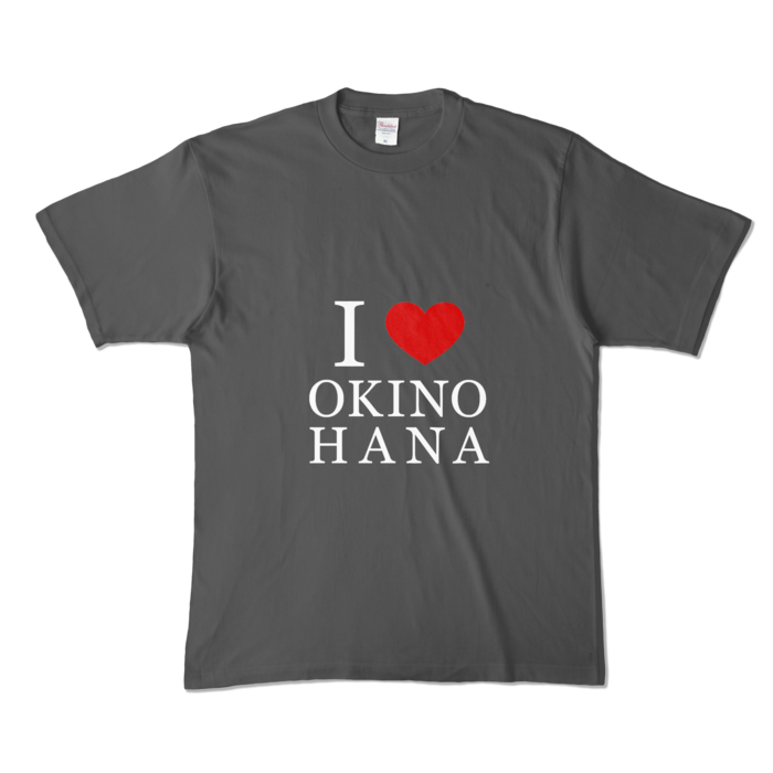 カラーTシャツ - XL - チャコール (濃色)