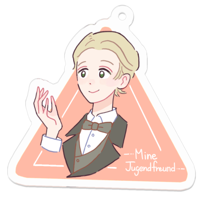 アクリルキーホルダー - 50 x 50 (mm)