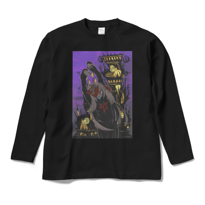 ロングスリーブTシャツ - M - ブラック