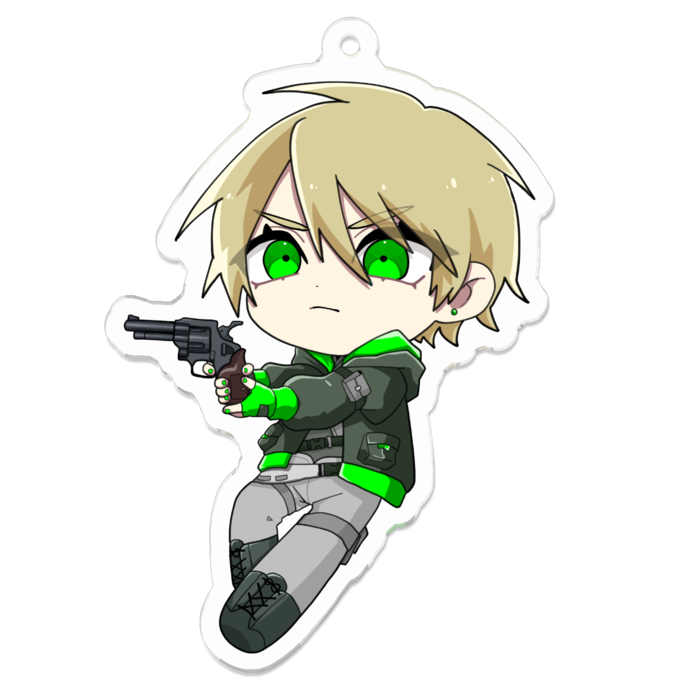 アクリルキーホルダー - 70 x 70 (mm)
