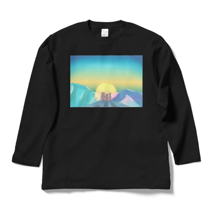 ロングスリーブTシャツ - L - ブラック