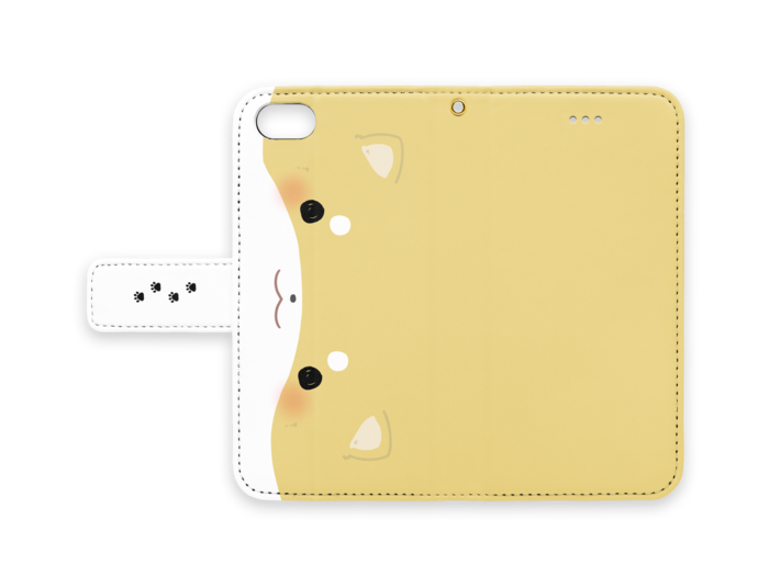 手帳型iPhoneケース - iPhone7 - ストラップ穴 あり