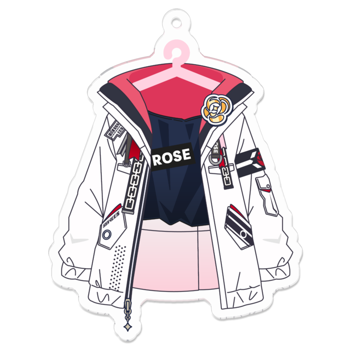 アクリルキーホルダー - 70 x 70 (mm)