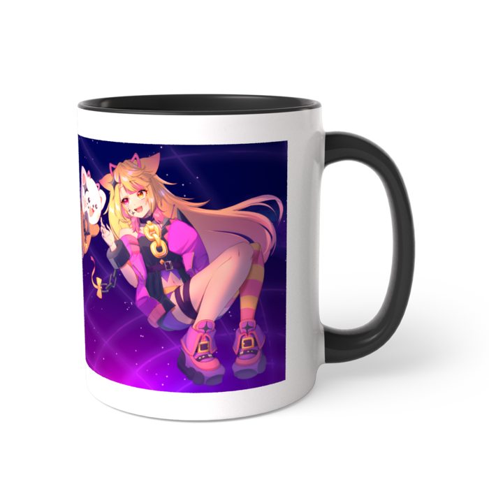 ツートンカラーマグカップ - 直径 8.2cm / 高さ 9.5cm