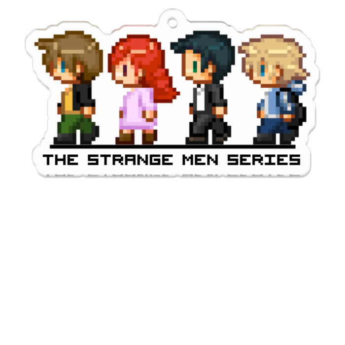 主人公たち(横) - 70 x 70 (mm)