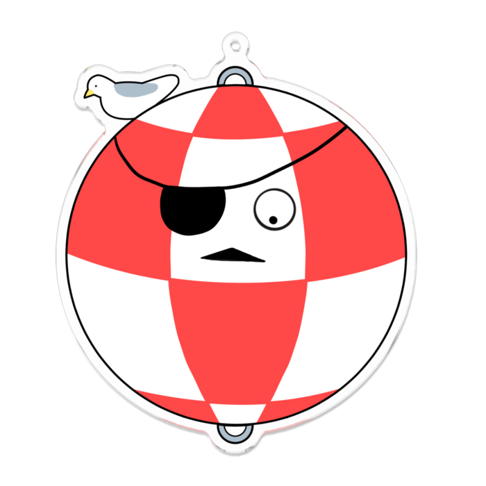 アクリルキーホルダー - 100 x 100 (mm)