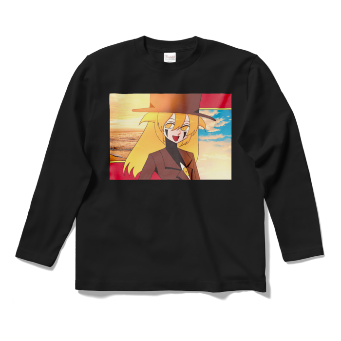 ロングスリーブTシャツ - S - ブラック