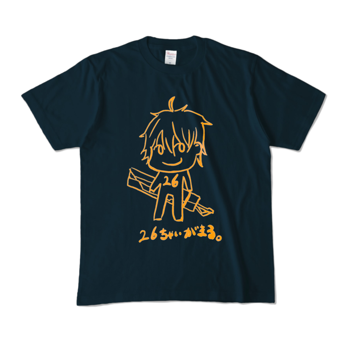 カラーTシャツ - M - ネイビー (濃色)