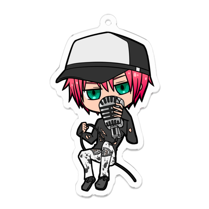 アクリルキーホルダー - 70 x 70 (mm)