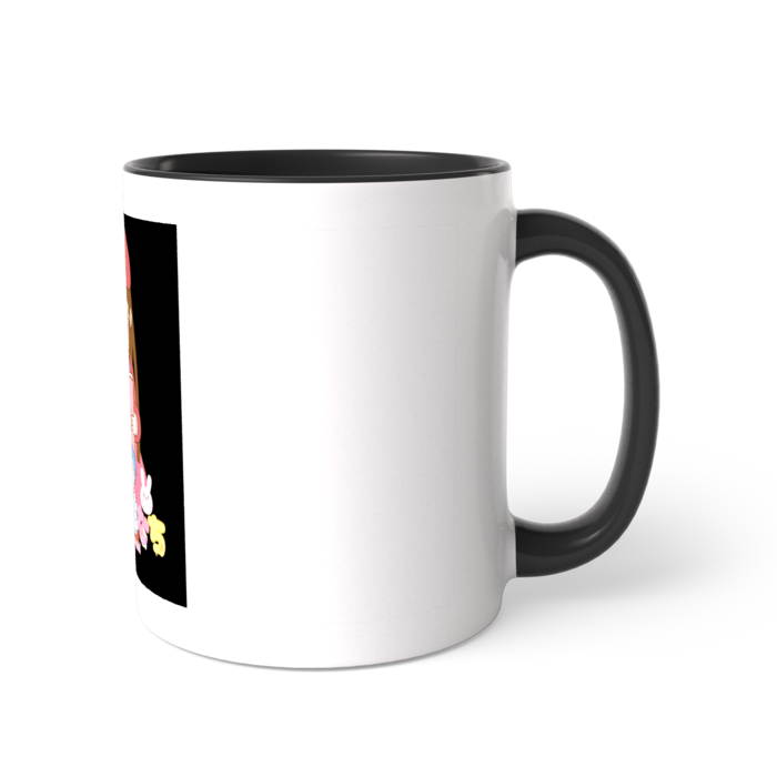 ツートンカラーマグカップ - 直径 8.2cm / 高さ 9.5cm