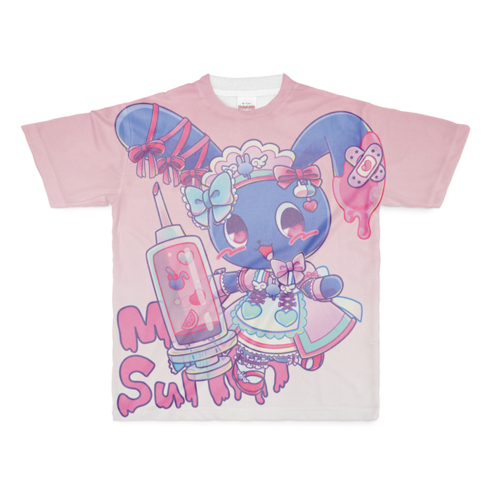 フルグラフィックTシャツ - M - 両面印刷