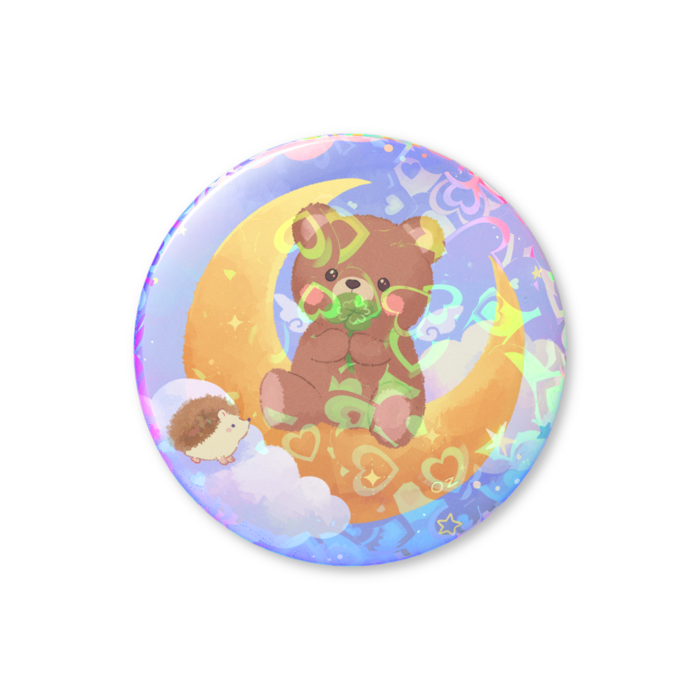 ホログラム缶バッジ - 56mm