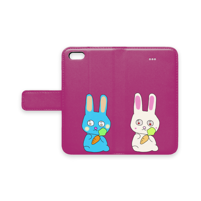 手帳型iPhoneケース - iPhone 5 / 5s / SE(第1世代) - ストラップ穴 なし