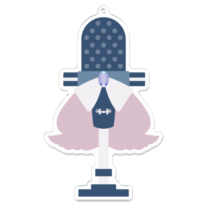 アクリルキーホルダー - 100 x 100 (mm)