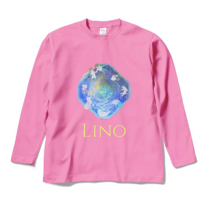 ロングスリーブTシャツ - M - ピンク