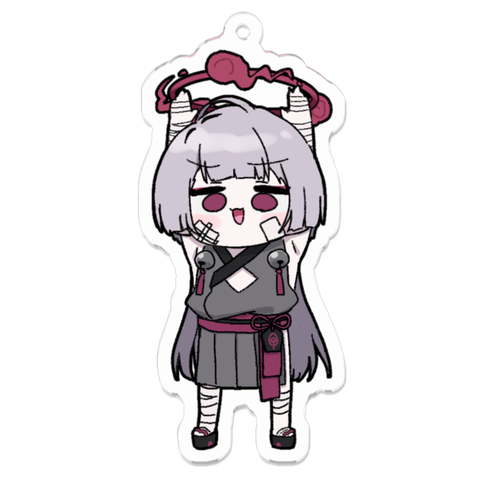 アクリルキーホルダー - 70 x 70 (mm)