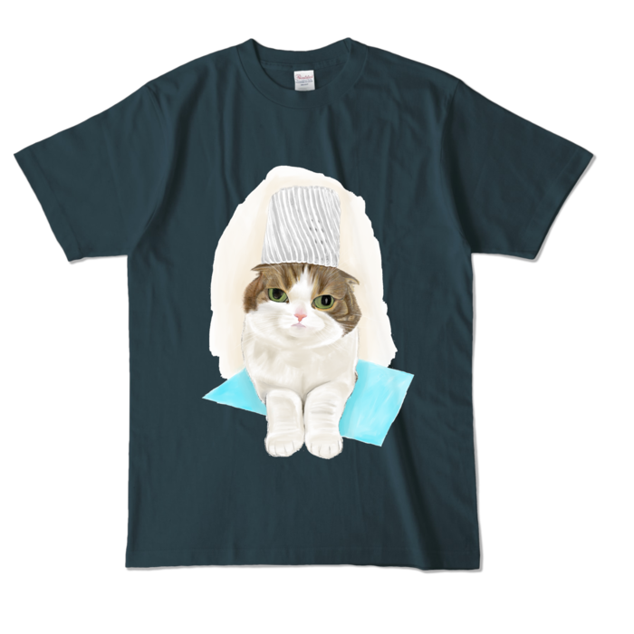 カラーTシャツ - L - デニム (濃色)