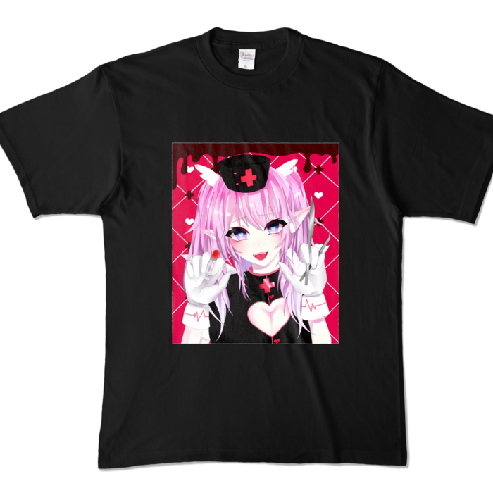 カラーTシャツ - XL - ブラック (濃色)