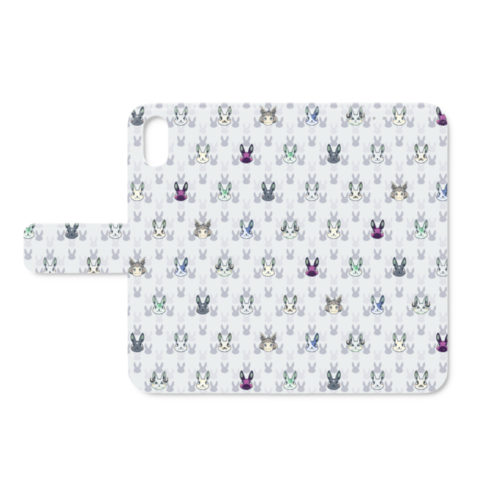 手帳型iPhoneケース - iPhone XS / X - ストラップ穴 なし