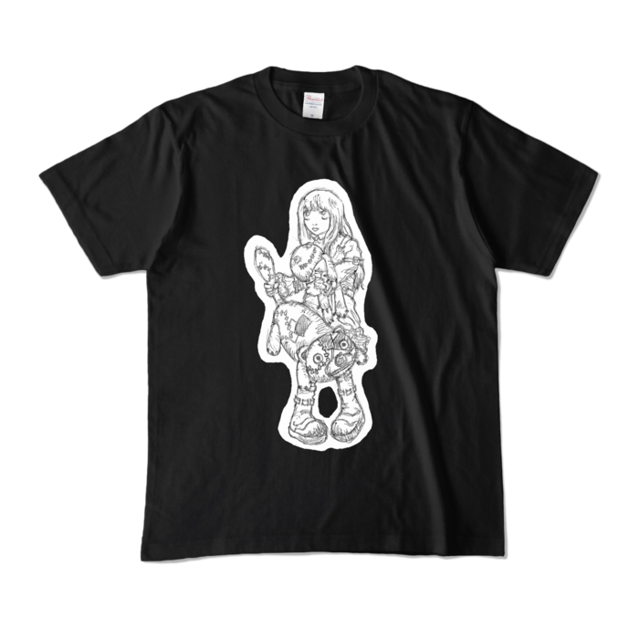 カラーTシャツ - M - ブラック (濃色)