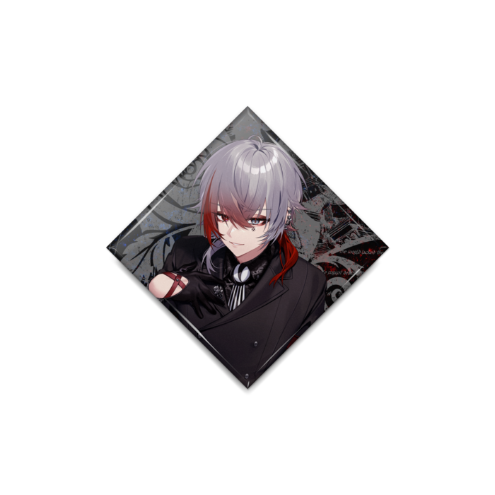 缶バッジ - ひし形40mm