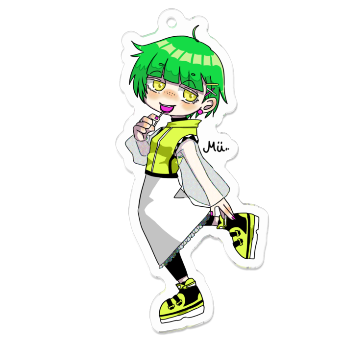 アクリルキーホルダー - 70 x 70 (mm)