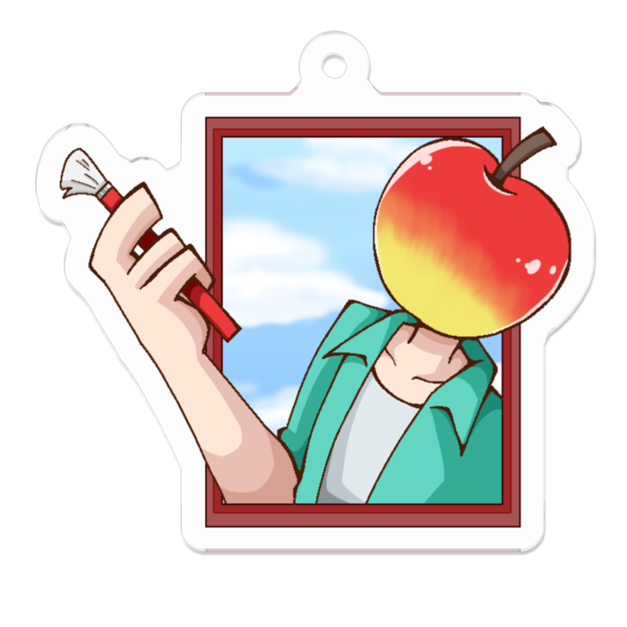 アクリルキーホルダー - 50 x 50 (mm)