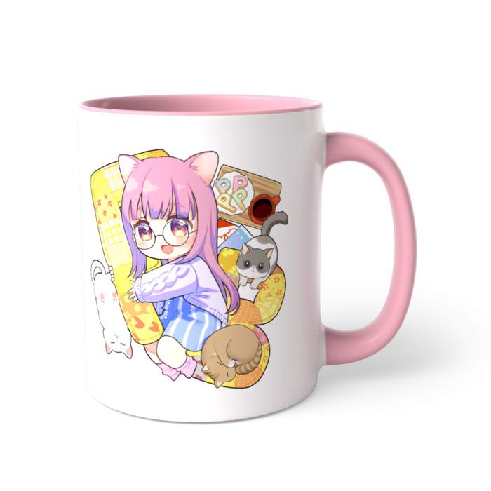 ツートンカラーマグカップ - 直径 8.2cm / 高さ 9.5cm(1)