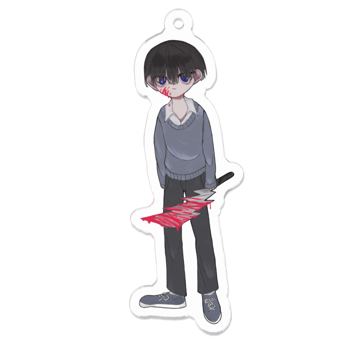 アクリルキーホルダー - 70 x 70 (mm)