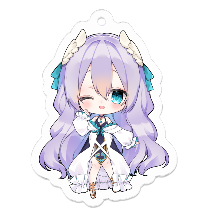 アクリルキーホルダー - 50 x 50 (mm)