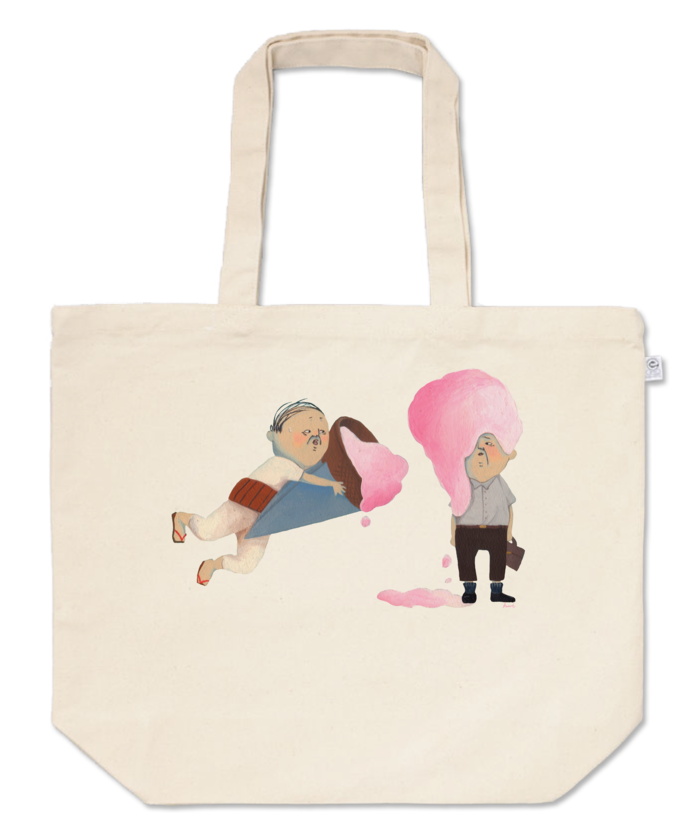 トートバッグ - L - プリント面積中