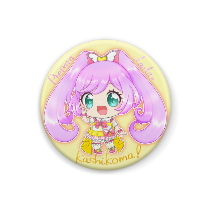 缶バッジ - 32mm 文字あり