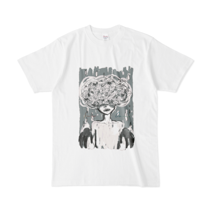 Tシャツ(人物) - L - 白