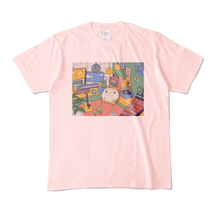 カラーTシャツ - M - ライトピンク (淡色)