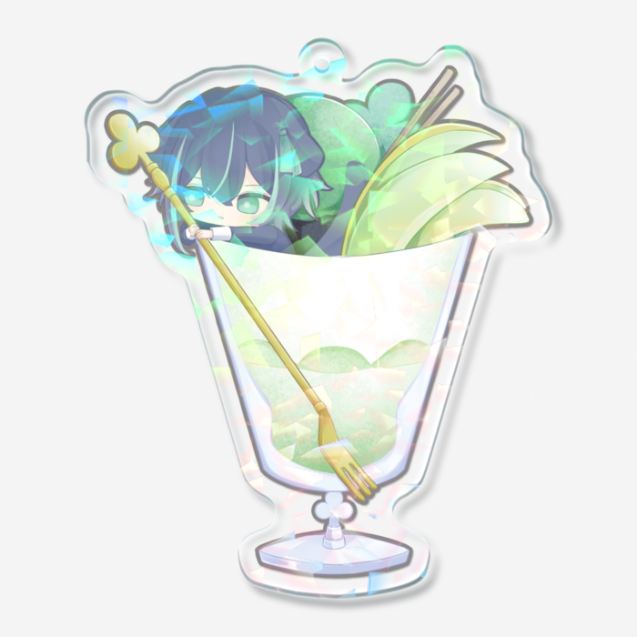 アクリルキーホルダーパフェ　楓來アルク