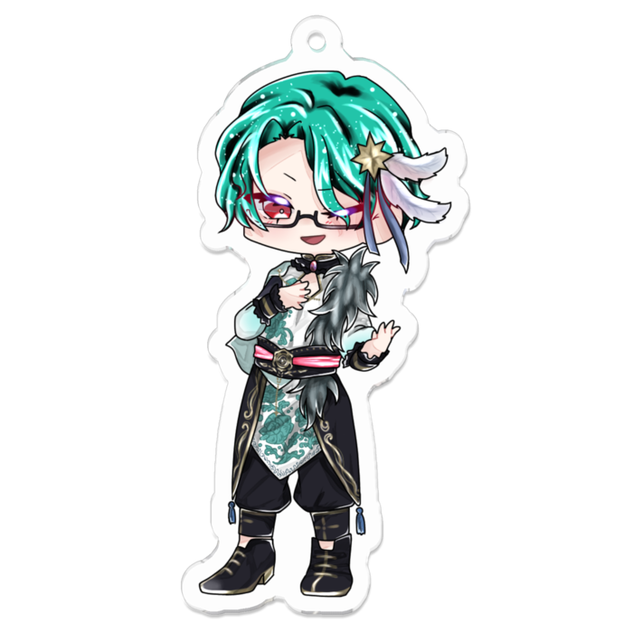 アクリルキーホルダー - 70 x 70 (mm)