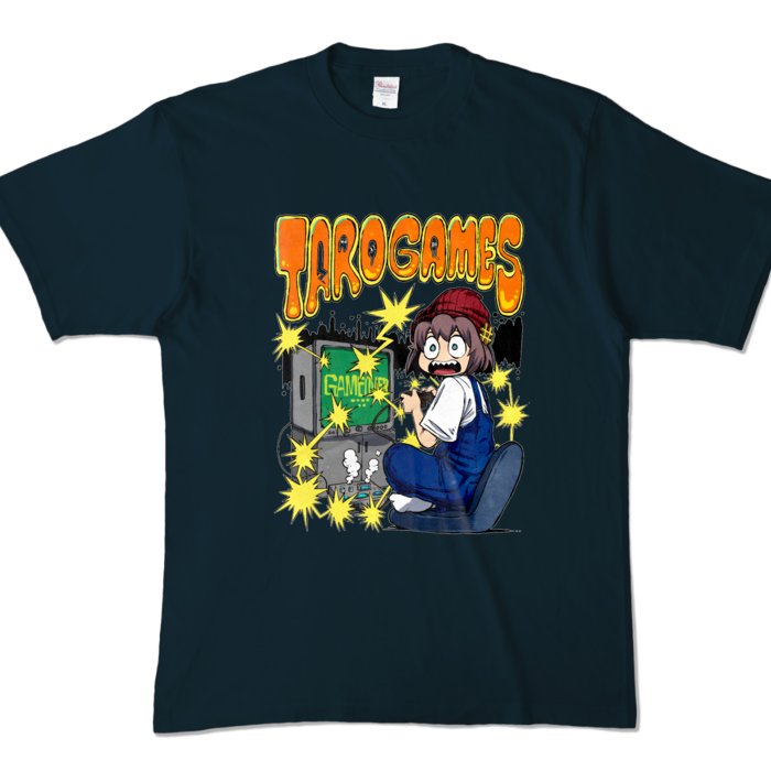 カラーTシャツ - XL - ネイビー (濃色)