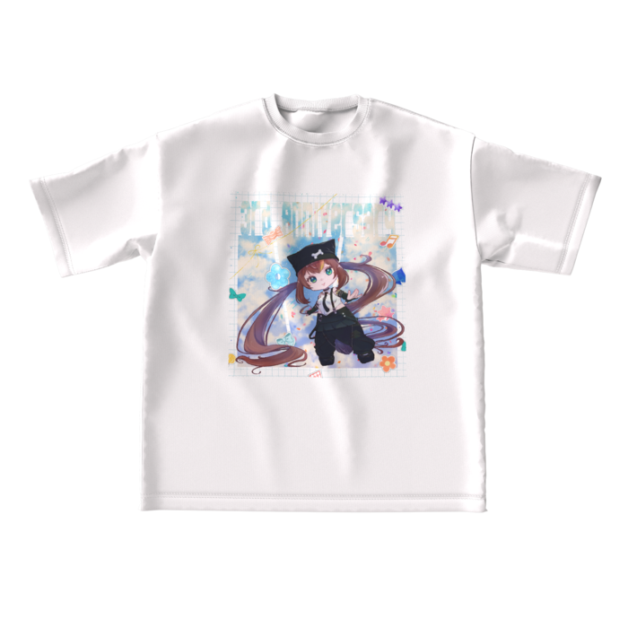 ビッグシルエットTシャツ - L - 両面
