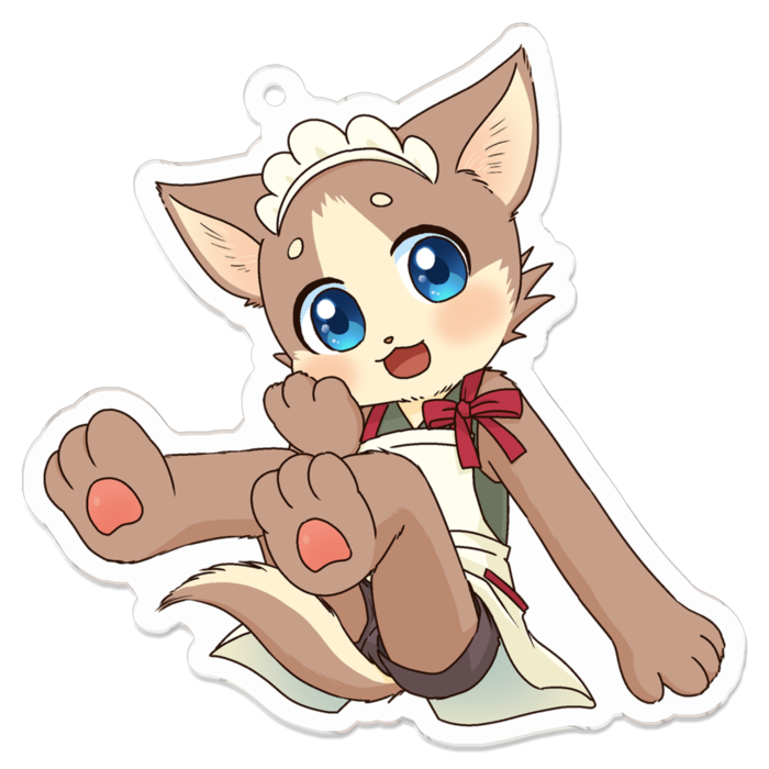 アクリルキーホルダー - 70 x 70 (mm)