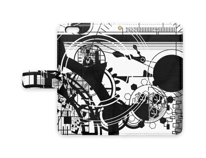 手帳型iPhoneケース - iPhone6 Plus - ストラップ穴 あり