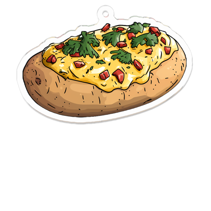 アクリルキーホルダー - 70 x 70 (mm)